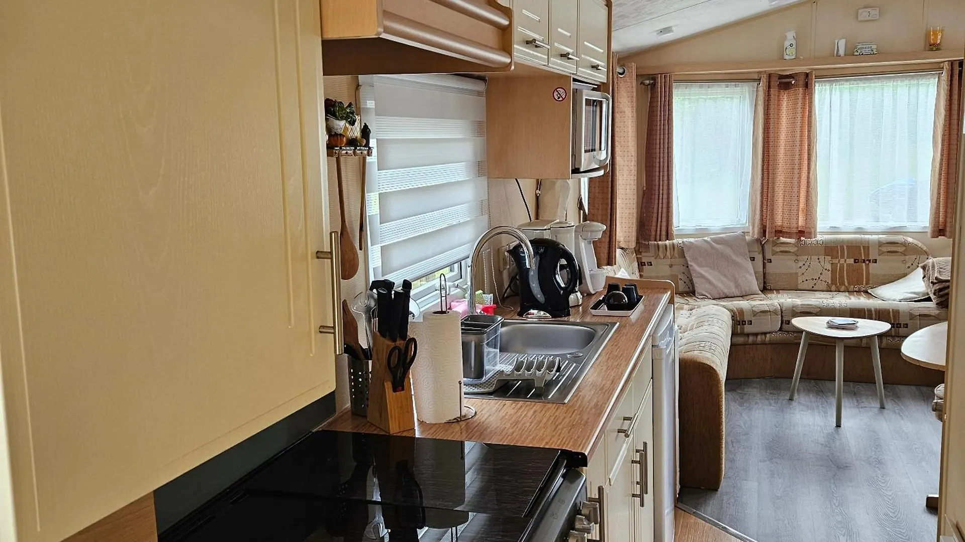 营地 Mobilhome Tout Confort 4 Pers 2 Chambres N10 Camping Paradis Le Pouldu 克拉斯卡诺特